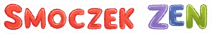 kolorowy napis "Smoczek ZEN"